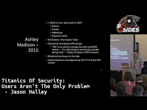 Image thumbnail for talk Titanics Of Security: Users Aren't The Only Problem