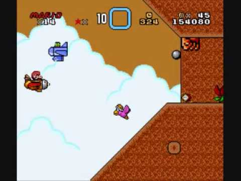 SMW Custom Music - Track 79 (Super Mario﻿ Galaxy - Gusty Garden Galaxy)