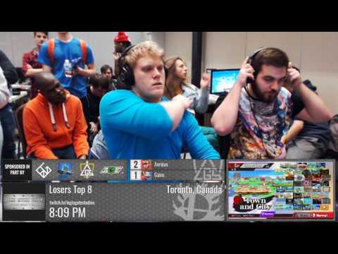 The Etch Test - Aerious (Mario) vs Gains (Diddy, Luigi) - Smash 4 LT8
