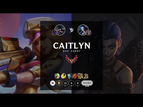 Caitlyn ADC vs Jinx - KR Grandmaster Patch 12.6