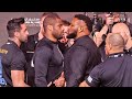 Daniel Dubois doesnt BACK DOWN from Jarrell Miller in TENSE face off at final presser
