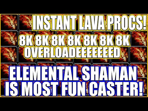 Elemental Shaman 9.2.5 Is Most Fun Caster To Play! Instant Lava  Burst Spam Build INSANE!