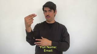 Part 2: The speaker registration includes a video in intLS with subtit