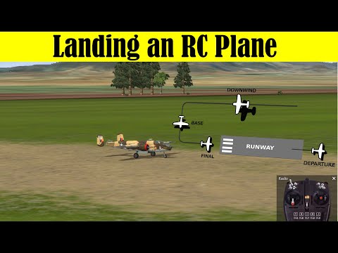 The BEST Landing Procedure for a RC Airplane - Avoid Off Power Landings