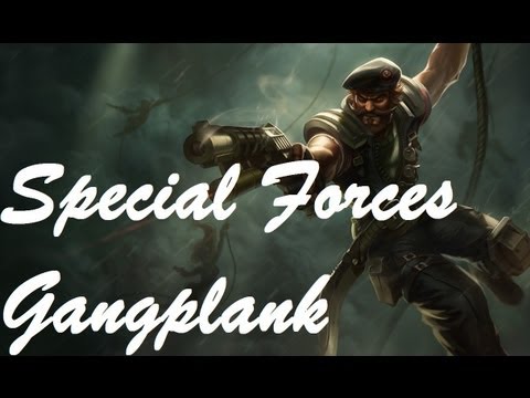 Special Forces Gangplank Skin - Animations and Emotes!