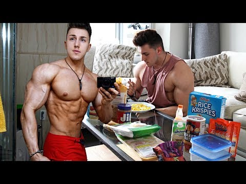 Building Lean Muscle FULL DAY OF EATING with Brandon Harding