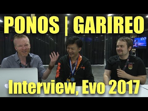PONOS | GARIREO, BLAZBLUE INTERVIEW, EVO 2017 (Timestamps Below)