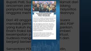 Hanya PDIP yang Menolak, Bupati Pati Sudewo Selamat dari Pintu Pemakzulan