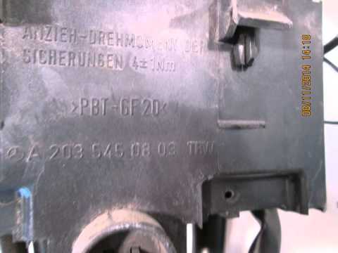 2006 Mercedes C230 FUSE JUNCTION BOX OEM 2035450803 - mbiparts.com Used OEM Mercedes Parts - ... OEM