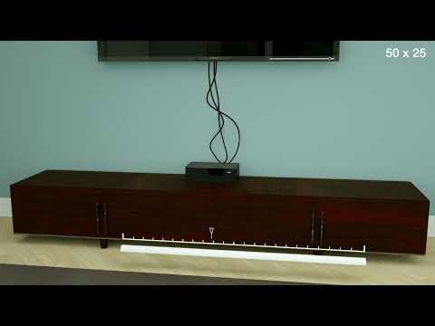 Tura D-LINE - Trunking Kit 50x25 1x 1.0m Self-Adhesive