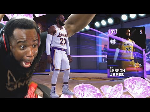 OMG I Pulled LeBron James In My First Pack Opening! NBA 2K19 MyTeam