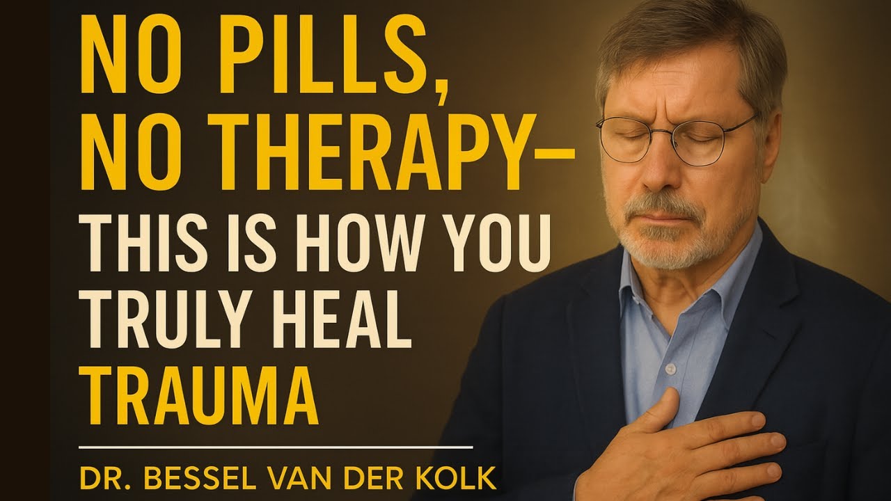 🔴 No Pills, No Therapy—This Is How You Truly Heal Trauma | Dr. Bessel van der Kolk