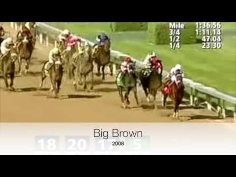 Kentucky Derby Stretch Runs 2000-2016