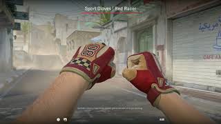 Gloves Red Racer