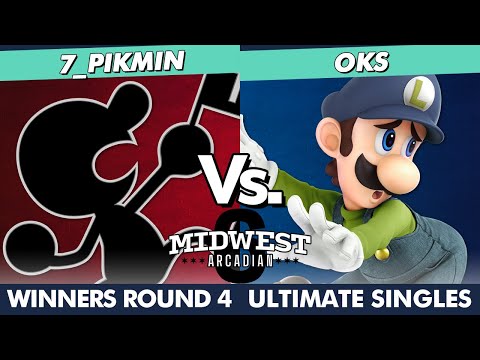 Midwest Arcadian 6 - 7_pikmin (Mr. Game _ Watch) Vs. okS (Luigi) SSBU Ultimate Tournament