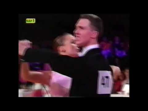 1999 IDSF European Standard Solo Tango Final - Arunas Bizokas and Edita Daniute Gozzoli