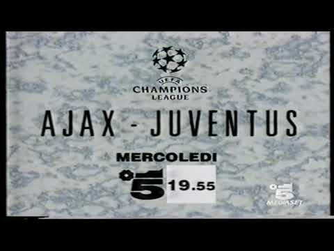 UEFA Champions League 1995/1996 Finale Promo Canale 5 Ajax - Juventus