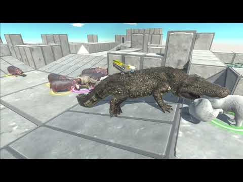 New Unit Komodo Dragon & Purussaurus : Animal Revolt Battle Simulator