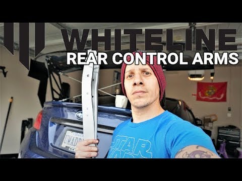 Aggressive Camber | Whiteline Rear Control Arm Install