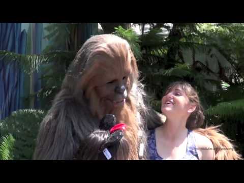 Chewbacca and Ewok Meet-and-Greet Star Wars Weekends Disney's Hollywood Studios Walt Disney World