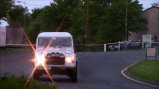 preview picture of video 'Jim Clark Rally 2013 Land Rover Challenge'
