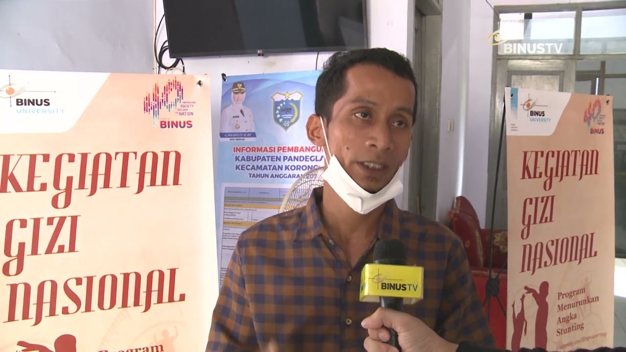 Binus Peduli Atasi Stunting di Kecamatan Koroncong