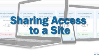 Sharing or Un-Sharing a Site on KE2 SmartAccess - Video 156; FAQ Refrigeration Monitoring & Control