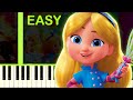 Alice S Wonderland Bakery Theme Song EASY Piano Tutorial
