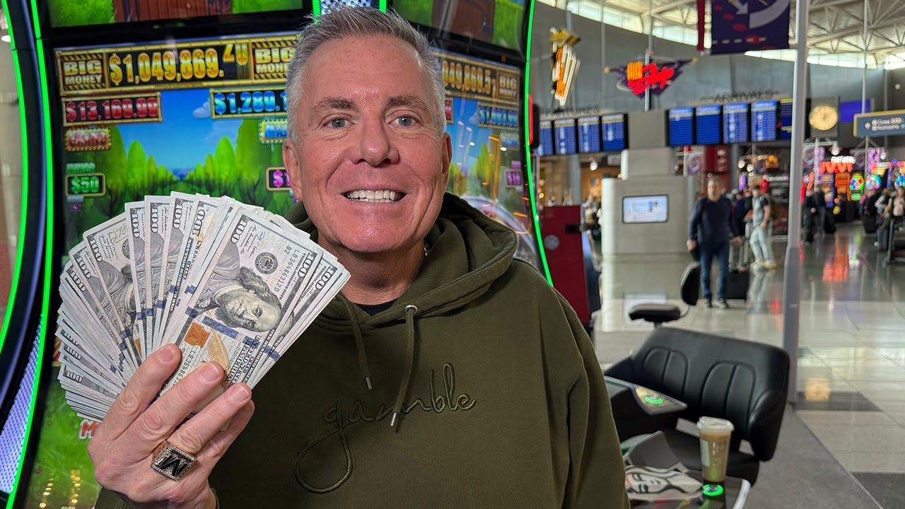 Winning Big While Waiting for My Flight