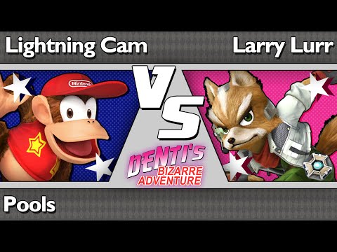 DBA 4 Smash 4 - Lightning Cam (Diddy) vs Larry Lurr (Fox, Luigi) - Pools