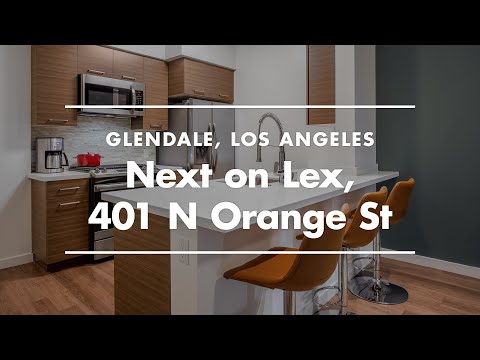 Apartment Tour in Los Angeles | Next on Lex Furnished One Bedroom Rental in Glendale, LA