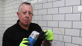 How to re-grout tiles
