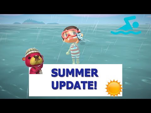 Animal Crossing: New Horizons Summer Update— Gameplay