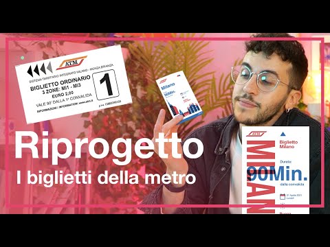 Riprogetto i biglietti della metro