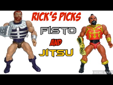 Review Masters of the Universe origins Fisto and Jitsu