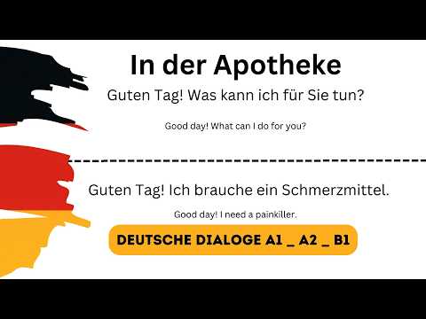 #2 Deutsche Dialogue A1 _ A2 _ B1: Deutsch Für Anfänger | Deutsch Lernen Durch Hören #learngerman
