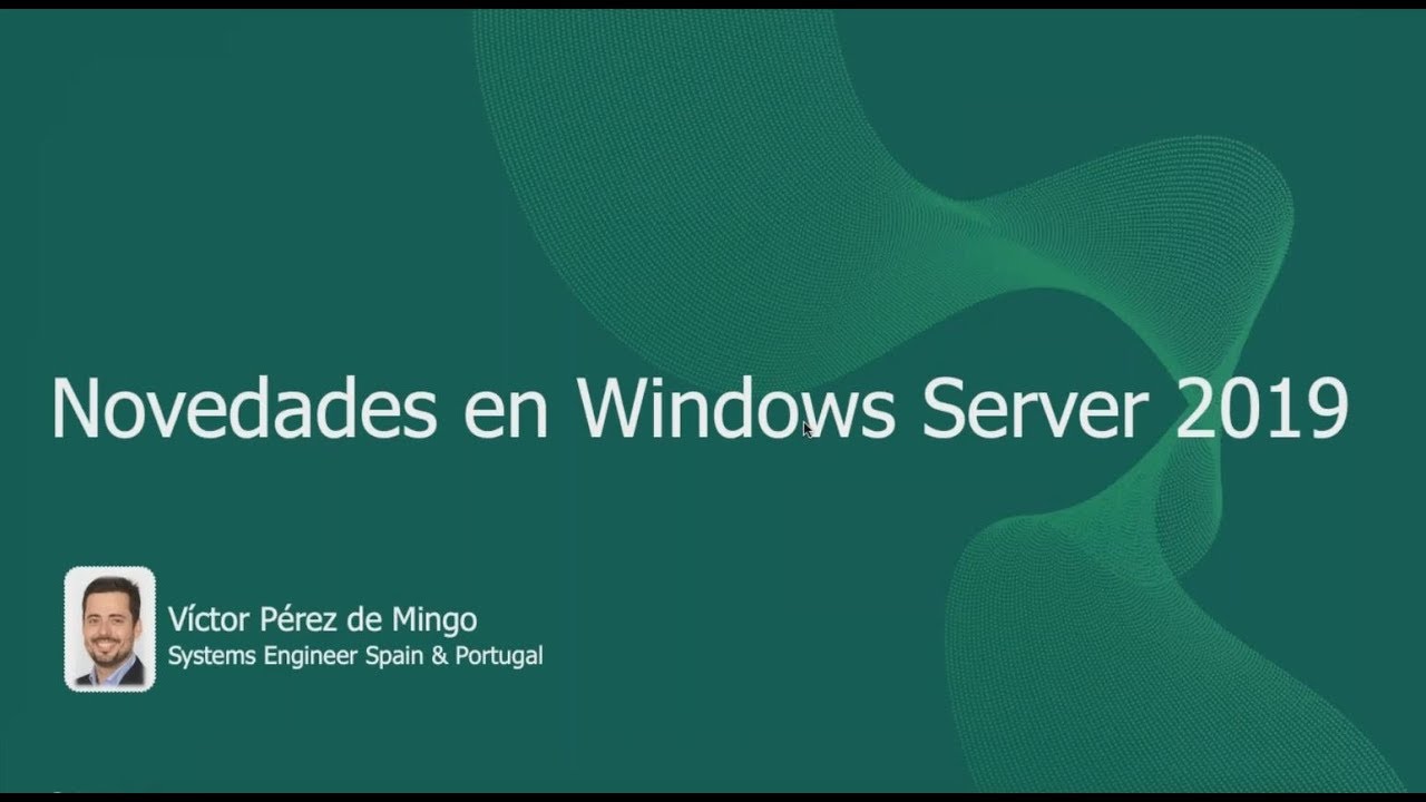 Novedades en Windows Server 2019 video