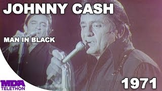 Johnny Cash - &quot;Man In Black&quot; (1971) - MDA Telethon