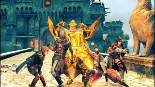 【ドラゴンズドグマオンライン】「きんゴ」クラン、いい具合にEM［太古の強者］グランエントに苦戦してるよ。