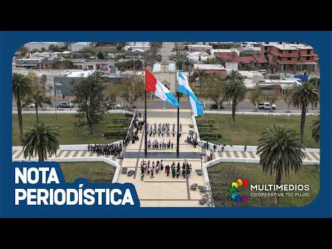 JURAMENTO A LA BANDERA DE LA PROVINCIA DE CÓRDOBA POR PARTE DE ALUMNOS DE 5° AÑO DEL IPEM 172