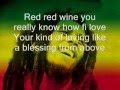 YouTube Bob Marley Red red Wine Lyrics 