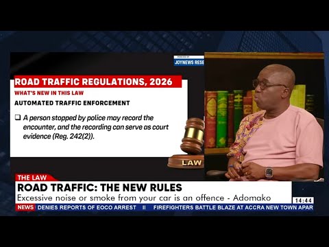 Ghana’s New Road Traffic Rules: What Every Road User Must Know | The Law