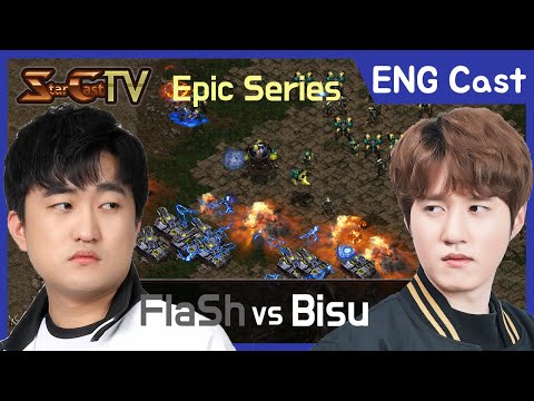 [ENG] "The great battle of two gods" FlaSh vs Bisu - Starcraft remastered (StarCastTV English)