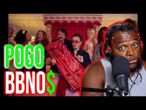 BBNO$ BLEW TWIGGAS MIND 🤯 - bbno$, Diplo - pogo (Official Video)(REACTION)
