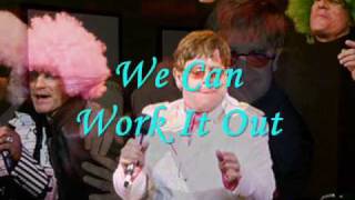 Elton John &amp; Sting - We Can Work It Out (1997)