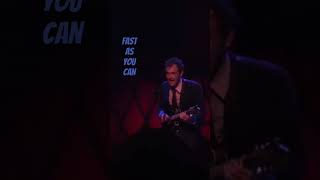 Chris Thile does Apple. In the big apple. #fionaapple #christhile #bluegrass #rockwood #thile #nyc