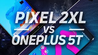 Google Pixel 2 XL vs OnePlus 5T