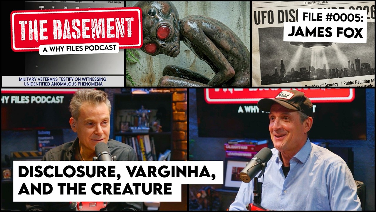 UFO Disclosure, Varginha, and the Captured Creature | Basement #005: James Fox