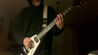 Blasphemy - hording of evil vengeance rytm guitar cover
