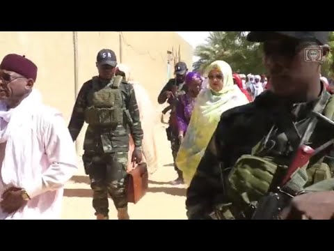 Au dernier jour de sa visite dans le département de Bilma la Première dame a eu une journée marathon